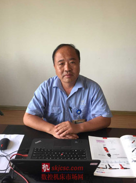 圖2：青島前哨風動工具制造技術有限公司總工程師李烘
